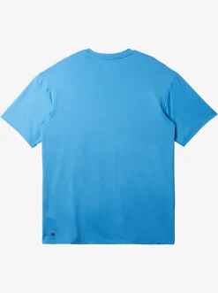 Quiksilver Rashguards|Solid Streak Short Sleeve Upf 50 Surf Tee Azure Blue