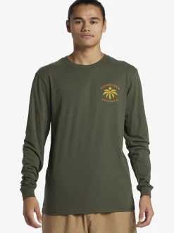 Quiksilver Tees|Solo Arbol Long Sleeve T-Shirt Climbing Ivy