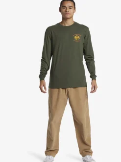 Quiksilver Tees|Solo Arbol Long Sleeve T-Shirt Climbing Ivy