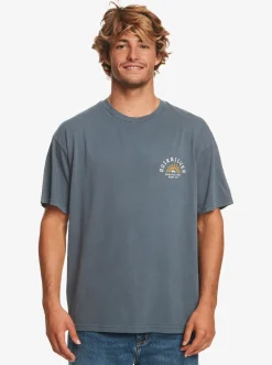 Quiksilver Tees|State Of Mind T-Shirt Dark Slate