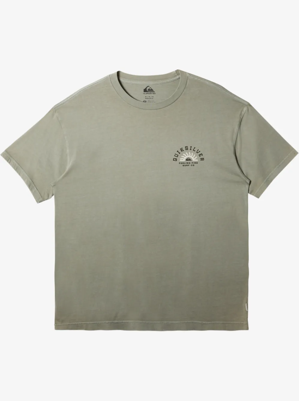 Quiksilver Tees|State Of Mind T-Shirt Iceberg Green