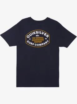 Quiksilver Tees|Stay In Bounds T-Shirt Navy Blazer