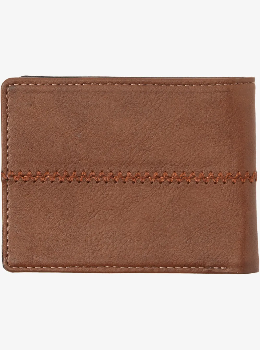 Quiksilver Wallets|Stitchy Tri-Fold Wallet Chocolate Brown