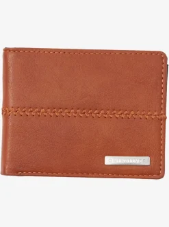 Quiksilver Wallets|Stitchy Tri-Fold Wallet Rubber