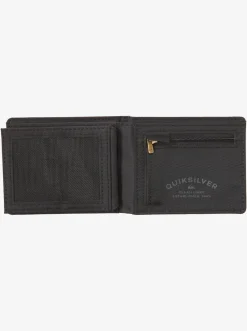 Quiksilver Wallets|Stitchy Tri-Fold Wallet Rubber