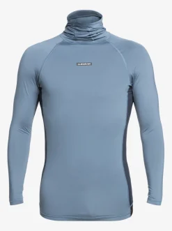 Quiksilver Rashguards|Storm Tripper Hooded Long Sleeve Surf Top Bering Sea