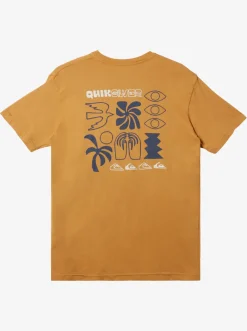 Quiksilver Tees|Summer Hope T-Shirt Mustard