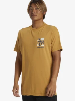 Quiksilver Tees|Summer Hope T-Shirt Mustard