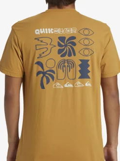 Quiksilver Tees|Summer Hope T-Shirt Mustard