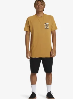 Quiksilver Tees|Summer Hope T-Shirt Mustard
