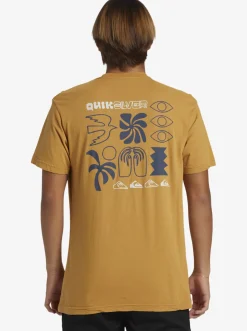 Quiksilver Tees|Summer Hope T-Shirt Mustard