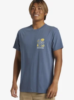 Quiksilver Tees|Summer Hope T-Shirt Bering Sea