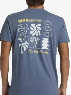 Quiksilver Tees|Summer Hope T-Shirt Bering Sea