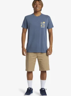 Quiksilver Tees|Summer Hope T-Shirt Bering Sea