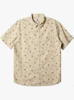 Quiksilver Shirts & Polos|Summer Petals Short Sleeve Shirt Birch