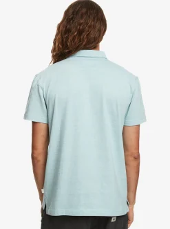 Quiksilver Shirts & Polos|Sunset Cruise Short Sleeve Polo Shirt Cameo Blue