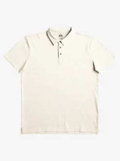 Quiksilver Shirts & Polos|Sunset Cruise Short Sleeve Polo Shirt Light Grey Heather