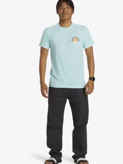 Quiksilver Tees|Sunset Dreams T-Shirt Beach Glass Heather