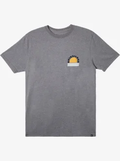 Quiksilver Tees|Sunset Dreams T-Shirt Medium Grey Heather