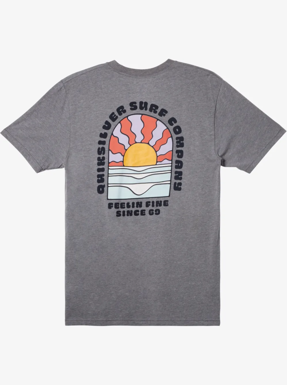 Quiksilver Tees|Sunset Dreams T-Shirt Medium Grey Heather