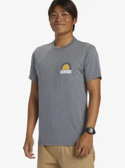 Quiksilver Tees|Sunset Dreams T-Shirt Medium Grey Heather