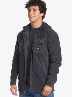 Quiksilver Sweatshirts & Hoodies|Super Swell Zip-Up Hoodie Black Super Swell