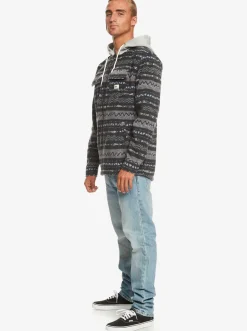 Quiksilver Sweatshirts & Hoodies|Super Swell Zip-Up Hoodie Tarmac Playa Mesa