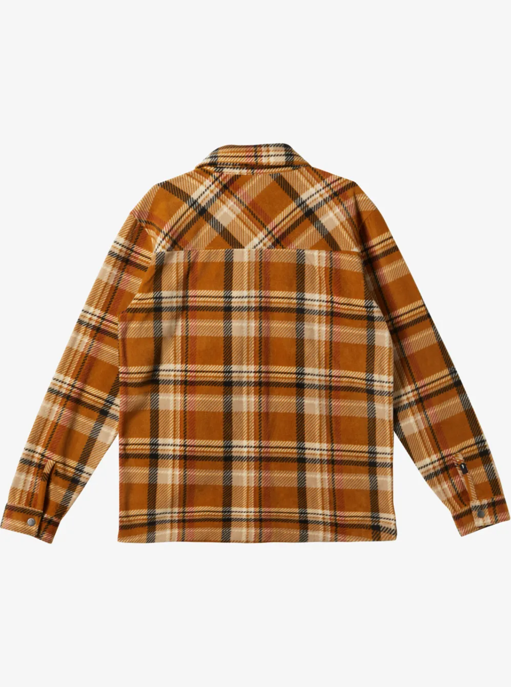 Quiksilver Shirts & Polos|Surf Days Long Sleeve Fleece Shirt Bone Brown Surf Days