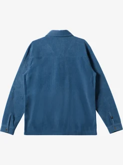 Quiksilver Shirts & Polos|Surf Days Long Sleeve Fleece Shirt Midnight Navy Surf Days