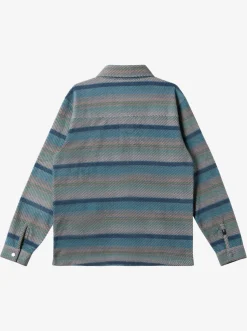 Quiksilver Shirts & Polos|Surf Days Long Sleeve Fleece Shirt Reef Waters Surf Days