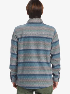 Quiksilver Shirts & Polos|Surf Days Long Sleeve Fleece Shirt Reef Waters Surf Days