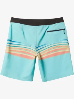 Quiksilver Boardshorts|Surfsilk Air Brush 19" Boardshorts Blue Radiance