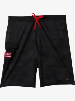 Quiksilver Shorts & Amphibians|Surfsilk Hawaii Camo 21 21" Boardshorts Black