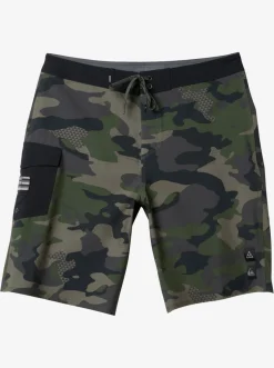 Quiksilver Shorts & Amphibians|Surfsilk Hawaii Camo 21 21" Boardshorts Thyme