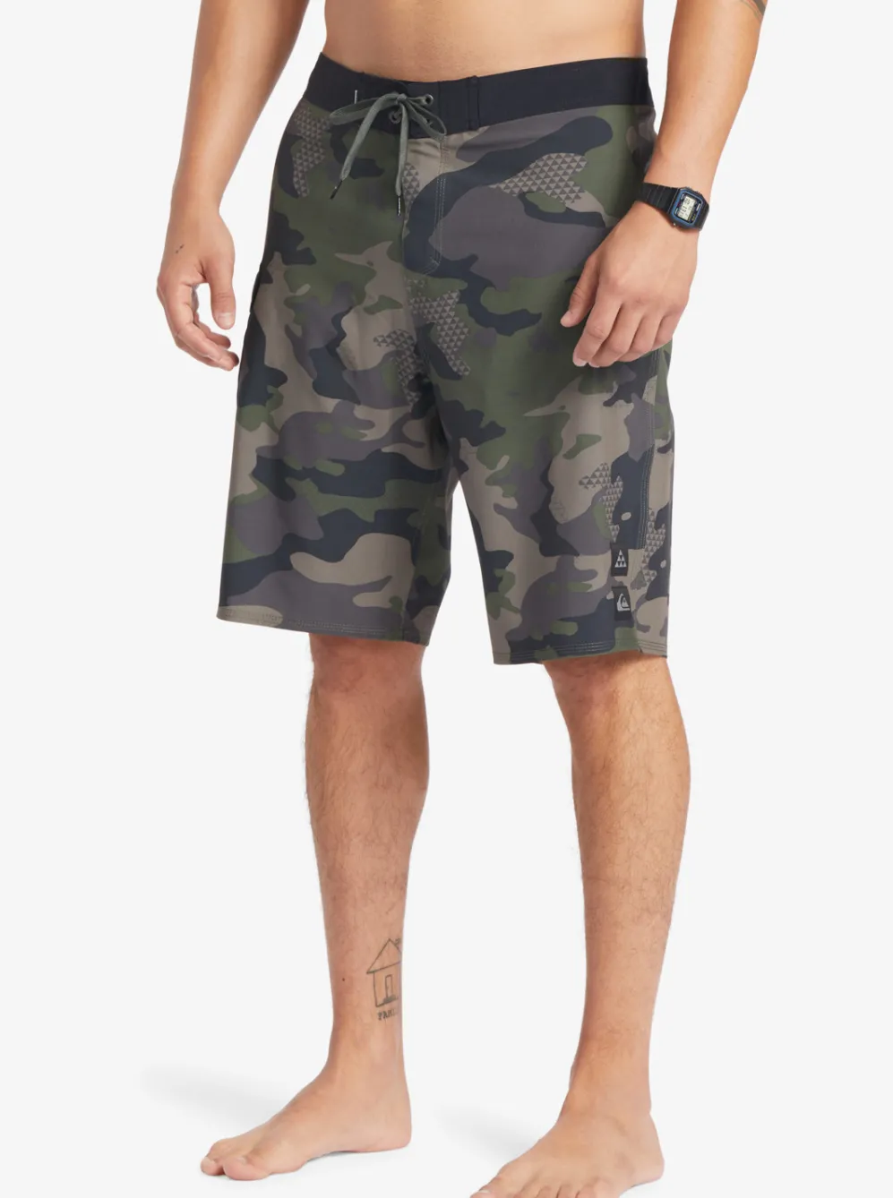 Quiksilver Shorts & Amphibians|Surfsilk Hawaii Camo 21 21" Boardshorts Thyme