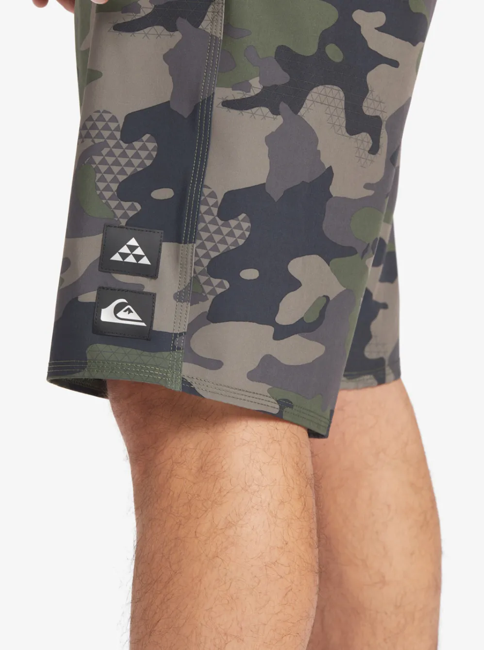 Quiksilver Shorts & Amphibians|Surfsilk Hawaii Camo 21 21" Boardshorts Thyme