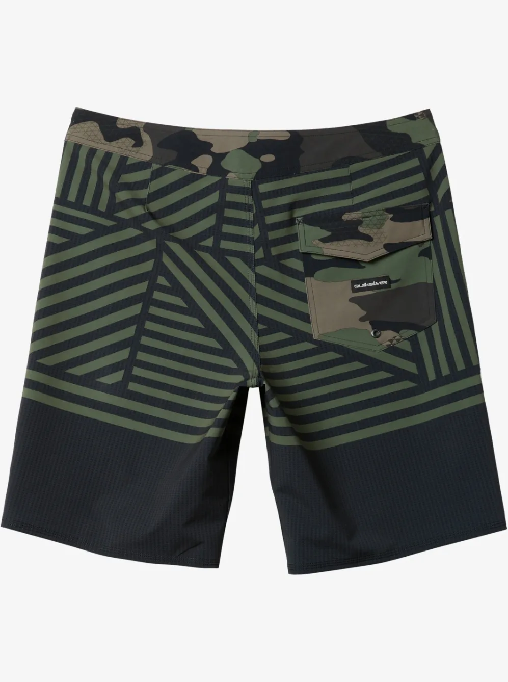 Quiksilver Boardshorts|Surfsilk Hawaii Flag 20 20" Boardshorts Black