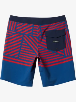 Quiksilver Boardshorts|Surfsilk Hawaii Flag 20 20" Boardshorts Estate Blue