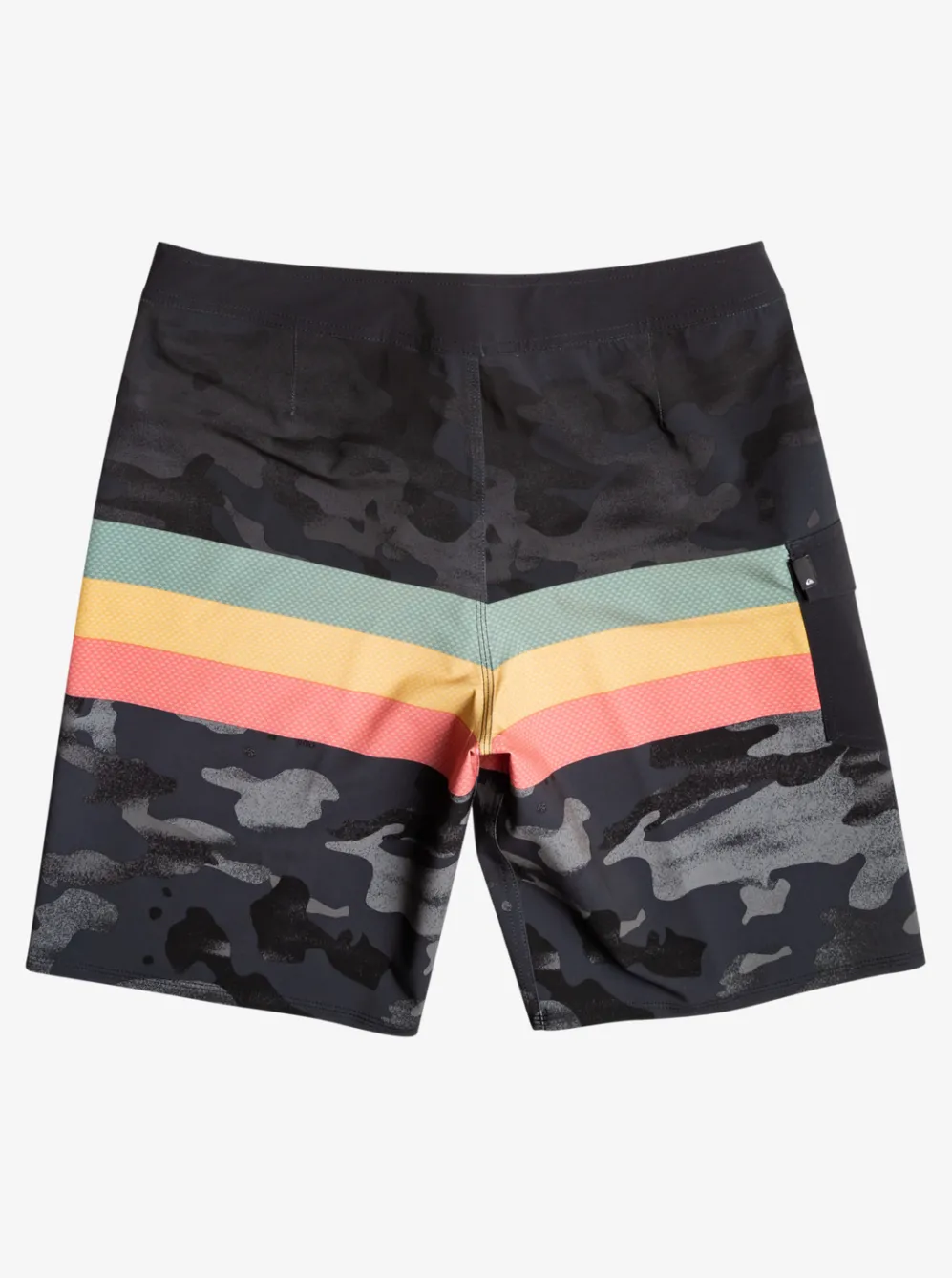 Quiksilver Boardshorts|Surfsilk Hawaii Stripe 20" Boardshorts Black