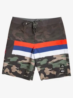 Quiksilver Boardshorts|Surfsilk Hawaii Stripe 20" Boardshorts Thyme