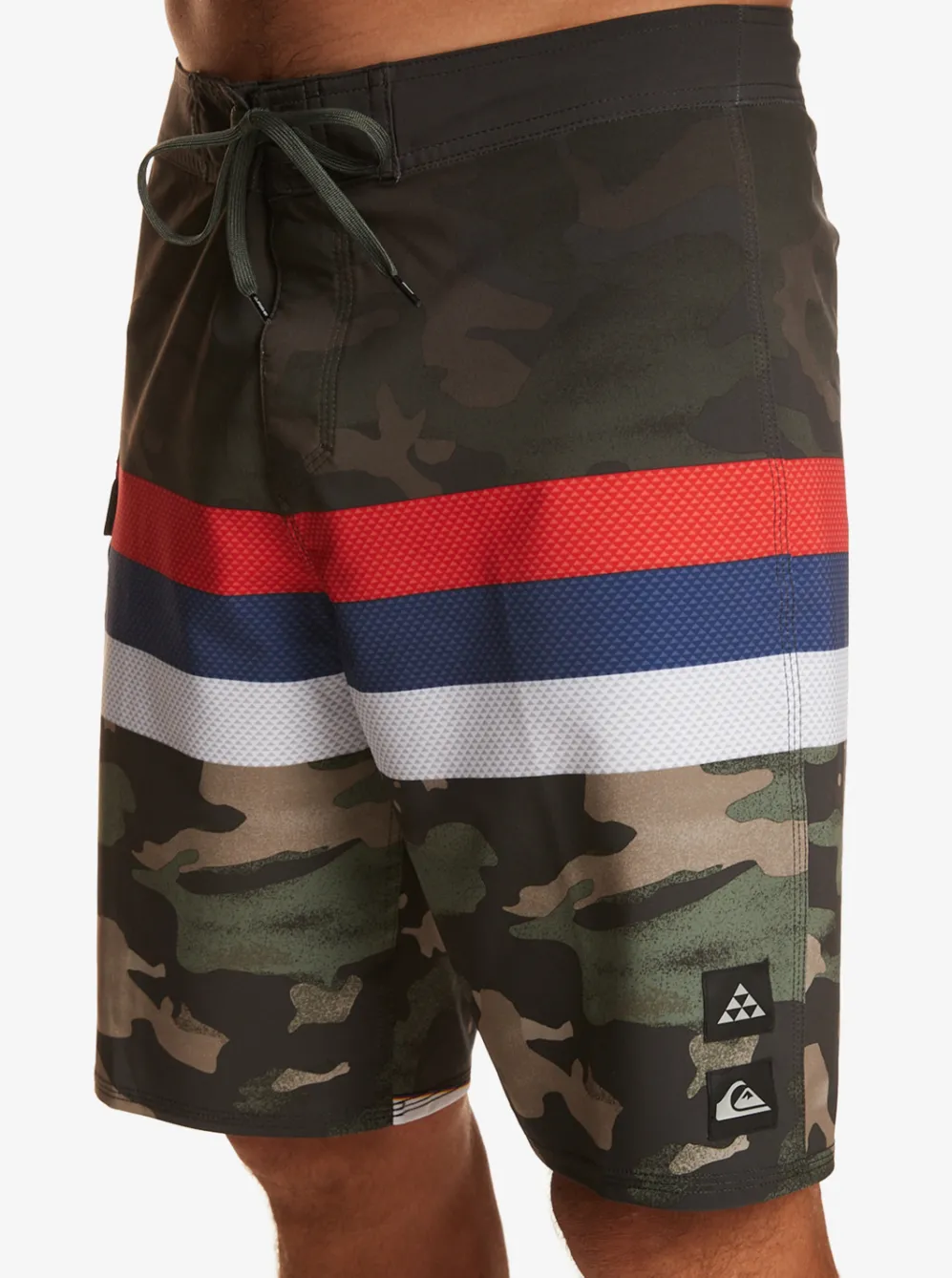 Quiksilver Boardshorts|Surfsilk Hawaii Stripe 20" Boardshorts Thyme