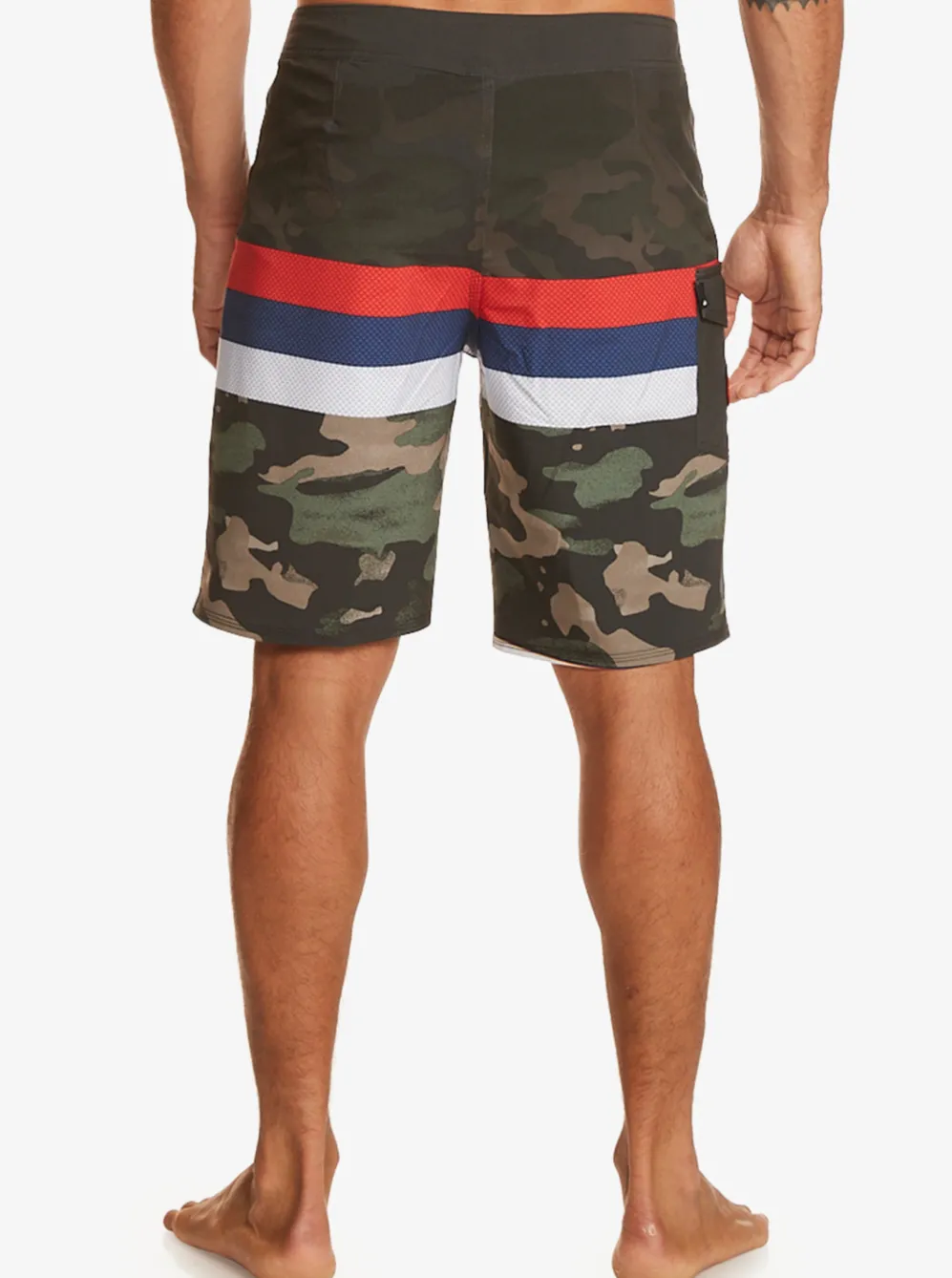 Quiksilver Boardshorts|Surfsilk Hawaii Stripe 20" Boardshorts Thyme