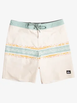 Quiksilver Boardshorts|Surfsilk Mesa Stripe 19" Boardshorts Birch