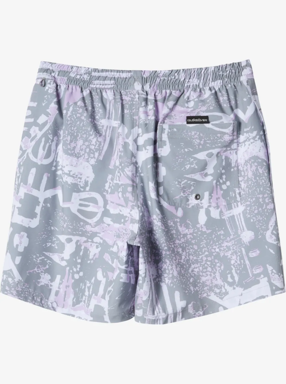 Quiksilver Elastic Waist|Surfsilk Mix 17" Volleys Iron Gate