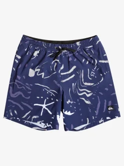 Quiksilver Elastic Waist|Surfsilk Mix 17" Volleys Naval Accademy