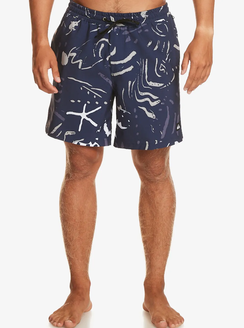 Quiksilver Elastic Waist|Surfsilk Mix 17" Volleys Naval Accademy