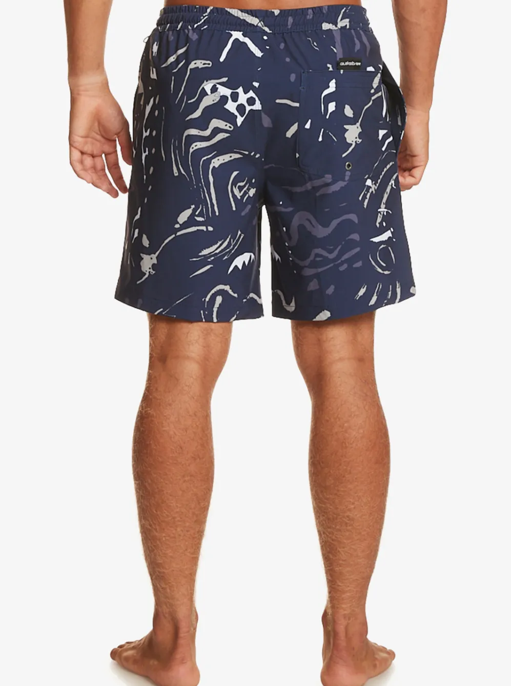 Quiksilver Elastic Waist|Surfsilk Mix 17" Volleys Naval Accademy