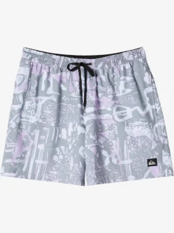 Quiksilver Boardshorts|Surfsilk Mix 17" Volleys Iron Gate