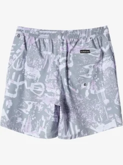 Quiksilver Boardshorts|Surfsilk Mix 17" Volleys Iron Gate