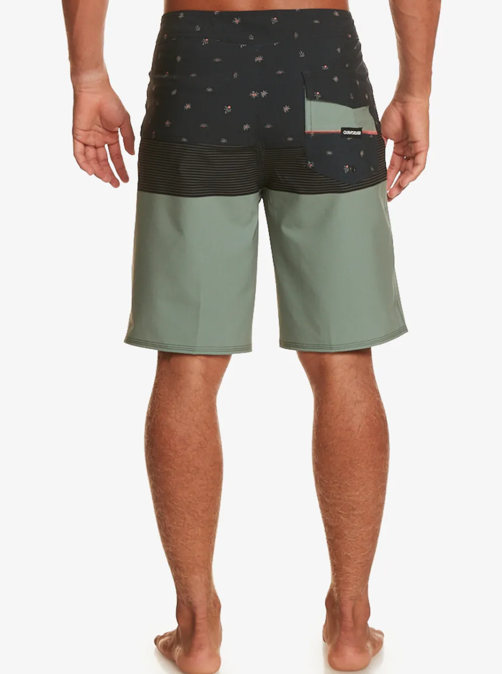 Quiksilver Boardshorts|Surfsilk Panel 20" Boardshorts Laurel Wreath